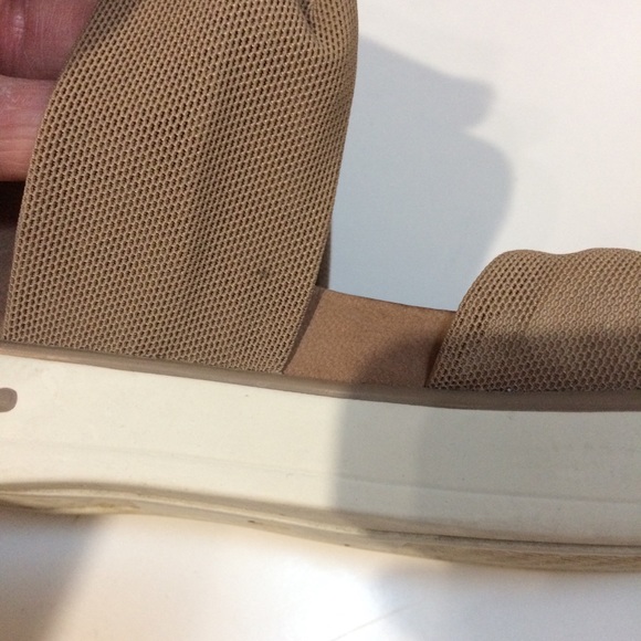 Eileen Fisher Zanya Mesh Knot Wedge Sandals - Picture 16 of 16